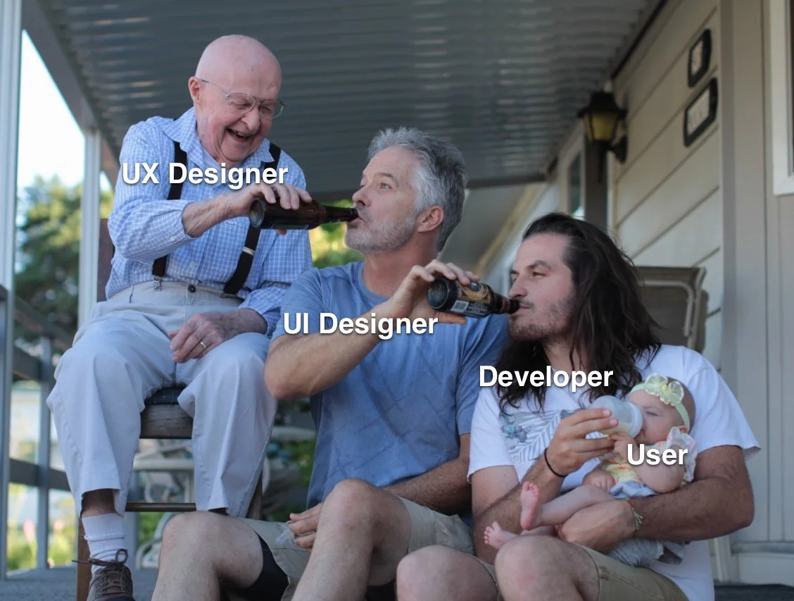 Meme: UX is hard
